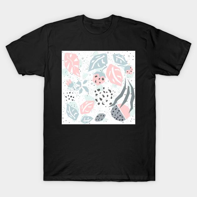 Plant Pattern T-Shirt by Kristina Stellar Scandinavian Land